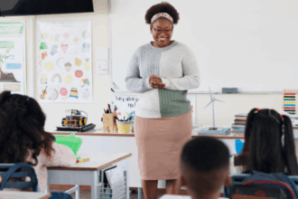 SPARK Schools teacher in a classroom