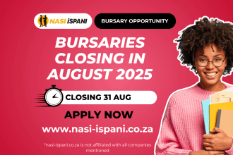 Bursaries Closing in August 2025