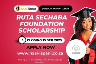 Ruta Sechaba Foundation Scholarship