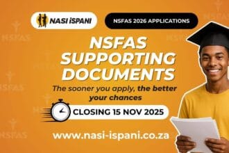 NSFAS 2026 Applications Supporting Documents