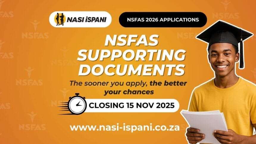 NSFAS 2026 Applications Supporting Documents