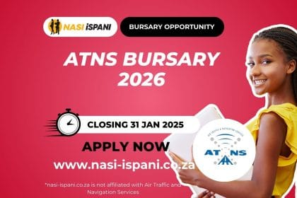Apply for the ATNS Bursary South Africa 2026