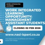 Work Integrated Learning Opportunity Opens for Management Assistant Students in Gauteng
