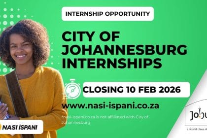 City of Johannesburg Internships