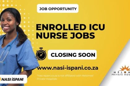 Enrolled ICU Nurse Jobs at Melomed Private Hospitals SA