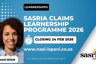 Sasria Claims Learnership Programme 2026