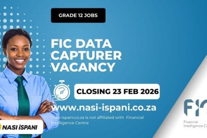 Data Capturer Vacancy at Financial Intelligence Centre