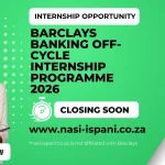 Barclays Banking Off Cycle Internship Programme 2026