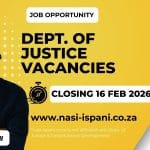 DPSA Circular: Dept. of Justice & Constitutional Development Vacancies