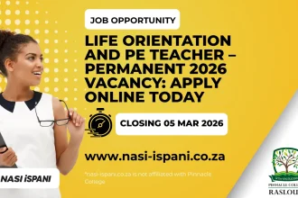 Life Orientation and PE Teacher