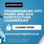 Johannesburg City Parks and Zoo Learnership 2026