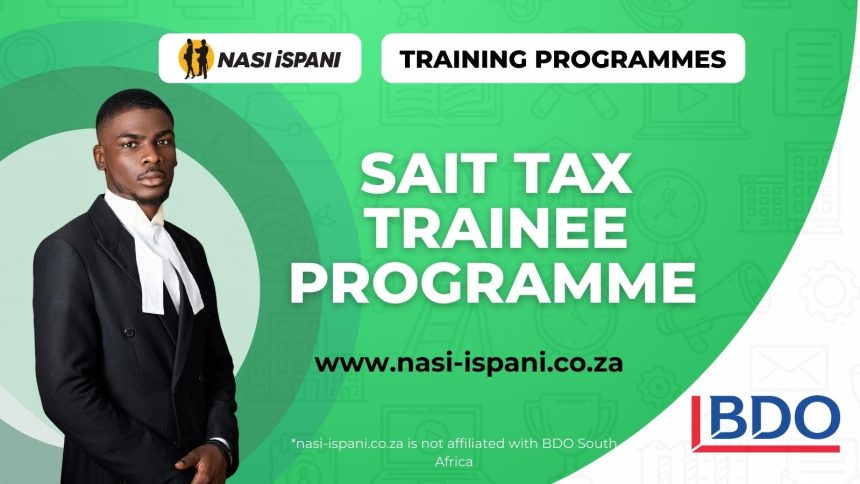 SAIT 2027 Tax Trainee Programme